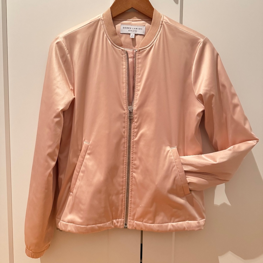 Derek Lam 10 Crosby x Athleta Satin Bomber Jacket